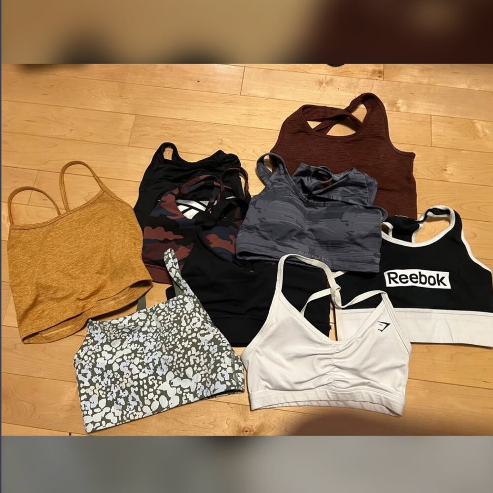 9 Sports bra bundle XS